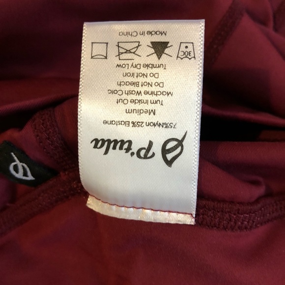 P’tula Crystal Legging - 25 inch, Port Wine Red, M - Picture 9 of 9